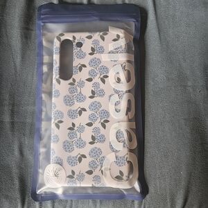 Casetify Blue and White Floral Phone Case
